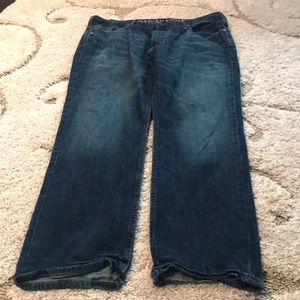 Mens american eagle slim straight jean